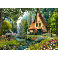 CASTORLAND Puzzle Lesná chata 2000 dielikov
