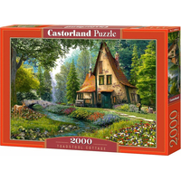 CASTORLAND Puzzle Lesná chata 2000 dielikov