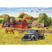 COBBLE HILL Puzzle Letné popoludnie na farme 1000 dielikov