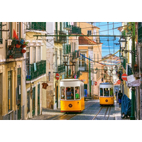 CASTORLAND Puzzle Lisabonskej električky, Portugalsko 1000 dielikov