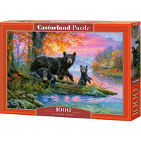 CASTORLAND Puzzle Medvede na love 1000 dielikov