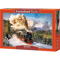 CASTORLAND Puzzle Parný vlak 1000 dielikov