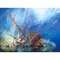 CASTORLAND Puzzle Potopená galeóna 2000 dielikov