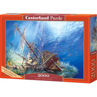 CASTORLAND Puzzle Potopená galeóna 2000 dielikov