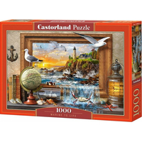 CASTORLAND Puzzle Prístav ožíva 1000 dielikov