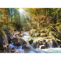 CASTORLAND Puzzle Riečka v lese 2000 dielikov