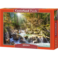 CASTORLAND Puzzle Riečka v lese 2000 dielikov