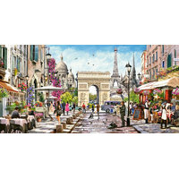 CASTORLAND Puzzle Ulica v Paríži 4000 dielikov