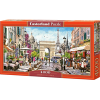 CASTORLAND Puzzle Ulica v Paríži 4000 dielikov