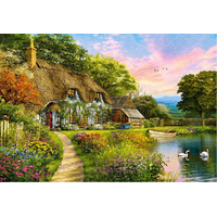 CASTORLAND Puzzle Vidiecka chalúpka 1500 dielikov