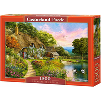 CASTORLAND Puzzle Vidiecka chalúpka 1500 dielikov