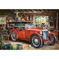CASTORLAND Puzzle Veterán v garáži 1000 dielikov