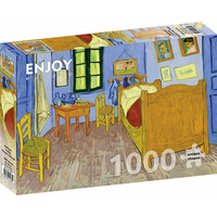ENJOY Puzzle Vincent Van Gogh: Spálňa v Arles 1000 dielikov
