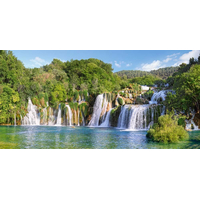 CASTORLAND Puzzle Vodopády, Národný park Krka 4000 dielikov