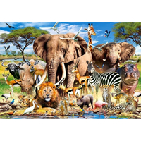 CASTORLAND Puzzle Zvieratá zo savany 1500 dielikov