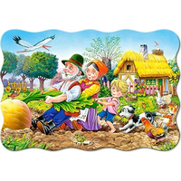 CASTORLAND Puzzle O veľkej repe MAXI 20 dielikov