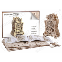 WOODEN CITY 3D puzzle Kúzelné hodiny 149 dielov