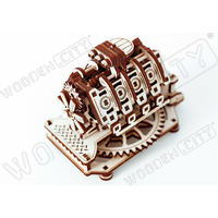 WOODEN CITY 3D puzzle Motor V8, 200 dielov