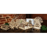 WOODEN CITY 3D puzzle Ruský bicykel 470 dielov