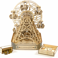 WOODEN CITY 3D puzzle Ruský bicykel 470 dielov