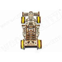 WOODEN CITY 3D puzzle Závodné vozidlo Bolid 108 dielov
