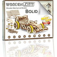 WOODEN CITY 3D puzzle Závodné vozidlo Bolid 108 dielov