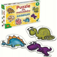 ALEXANDER Baby puzzle Dinosaury 6v1 (2-7 dielikov)