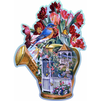 WOODEN CITY Drevené puzzle Skrytá záhradná kanva 250 dielikov EKO