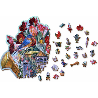 WOODEN CITY Drevené puzzle Skrytá záhradná kanva 250 dielikov EKO