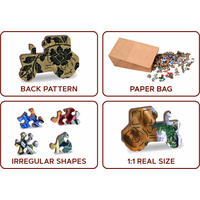 WOODEN CITY Drevené puzzle Skrytá záhradná kanva 250 dielikov EKO