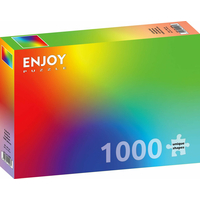 ENJOY Puzzle Farebný dúhový gradient 1000 dielikov