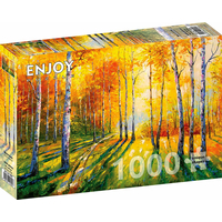 ENJOY Puzzle Brezový háj 1000 dielikov