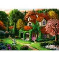 ENJOY Puzzle Chalúpka v lese 1000 dielikov