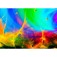ENJOY Puzzle Dúhové fraktály 1000 dielikov