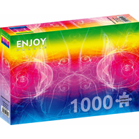 ENJOY Puzzle Dúhové spektrum 1000 dielikov