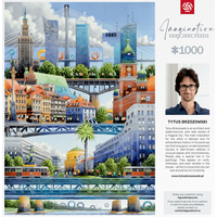GOOD LOOT Puzzle Imagination: Tytus Brzozowski - Warsaw bridges 1000 dielikov