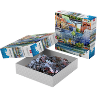 GOOD LOOT Puzzle Imagination: Tytus Brzozowski - Warsaw bridges 1000 dielikov