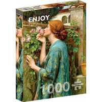 ENJOY Puzzle John William Waterhouse: Duša ruže 1000 dielikov