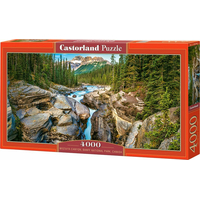 CASTORLAND Puzzle Kaňon Mistaya, Národný park Banff, Kanada 4000 dielikov