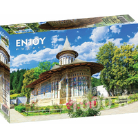 ENJOY Puzzle Kláštor Voronet, Sučeava, Rumunsko 1000 dielikov