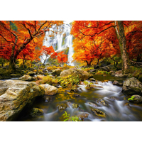 ENJOY Puzzle Jesenný vodopád 1000 dielikov