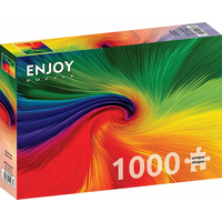 ENJOY Puzzle Spriadanie dúhy 1000 dielikov