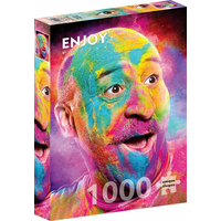 ENJOY Puzzle Smejúci sa plešatý muž 1000 dielikov