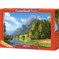 CASTORLAND Puzzle Útočisko v Alpách 2000 dielikov