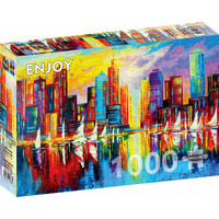 ENJOY Puzzle Večer v New Yorku 1000 dielikov