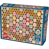 COBBLE HILL Puzzle Veselé šitie 500 dielikov