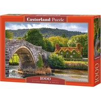 CASTORLAND Puzzle Dedinka Corner vo Walese 1000 dielikov
