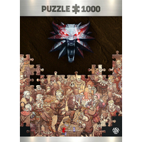 GOOD LOOT Puzzle Witcher - Birthday 1000 dielikov