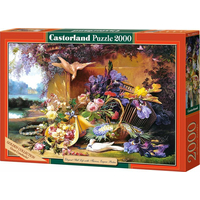 CASTORLAND Puzzle Zátišie s kvetinami 2000 dielikov