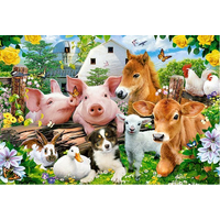 CASTORLAND Puzzle Priatelia zo statku MAXI 40 dielikov